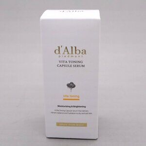 D'ALBA VITA Toning Capsule Serum 50ml, Moisturizing & Brightening Exp 08/2027